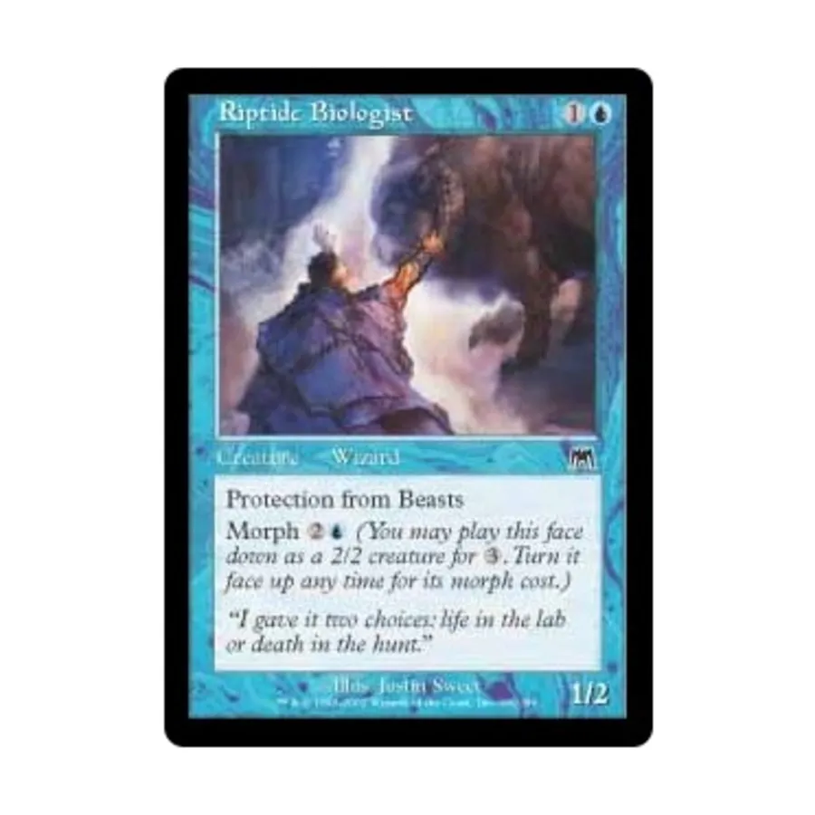 CCG Риптидный биолог (клавиша C), MTG - Onslaught
CCG Риптидный биолог (клавиша C), MTG - Onslaught