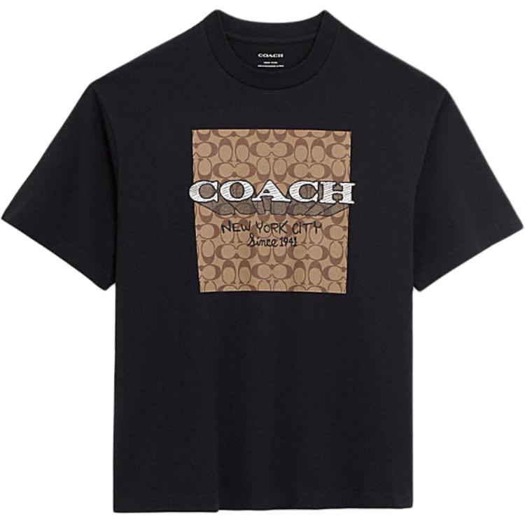 COACH Футболка мужская черная, Черный, COACH Футболка мужская черная
COACH Футболка мужская черная, Черный, COACH Футболка мужская черная