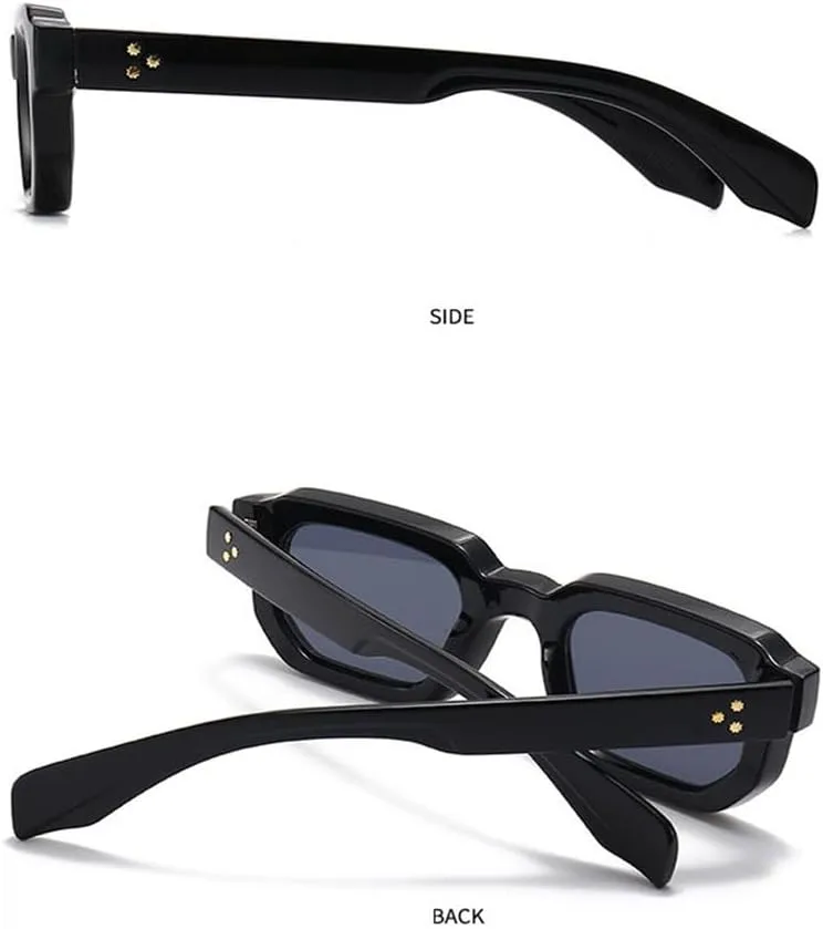 Солнцезащитные очки в узкой оправе для женщин, модные солнцезащитные очки для мужчин, стильные ретро-очки с защитой от УФ-излучения UV400 KTUCN, C1 Black Gray
Солнцезащитные очки в узкой оправе для женщин, модные солнцезащитные очки для мужчин, стильные ретро-очки с защитой от УФ-излучения UV400 KTUCN, C1 Black Gray