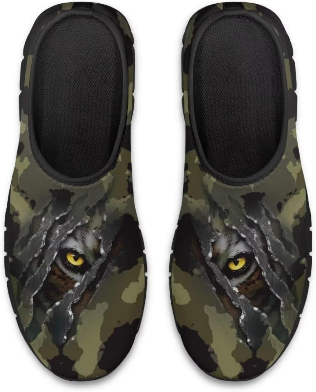 Мужские кроссовки с камуфляжным принтом, повседневные, низкие, без шнурков, удобные, дышащие, для прогулок на улице, черные, размер US 5-14 Fuxowvby
Мужские кроссовки с камуфляжным принтом, повседневные, низкие, без шнурков, удобные, дышащие, для прогулок на улице, черные, размер US 5-14 Fuxowvby