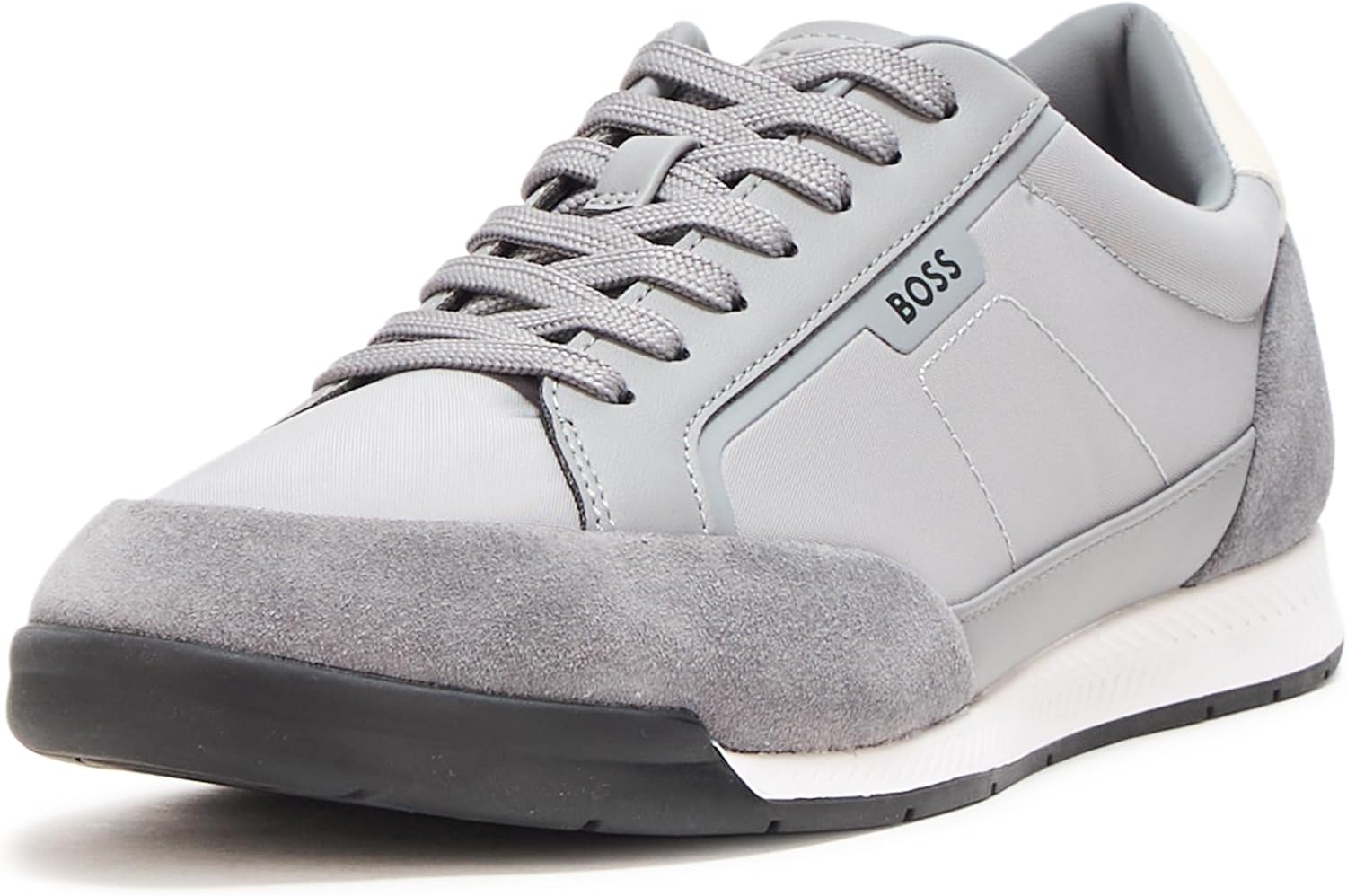 BOSS Мужские кроссовки Nitan Low Profile, Grey Microchip
BOSS Мужские кроссовки Nitan Low Profile, Grey Microchip