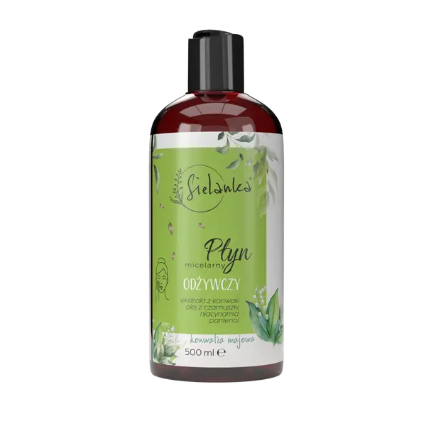 Питательная мицеллярная жидкость для лица, 500 мл Sielanka Konwalia majowa
Питательная мицеллярная жидкость для лица, 500 мл Sielanka Konwalia majowa