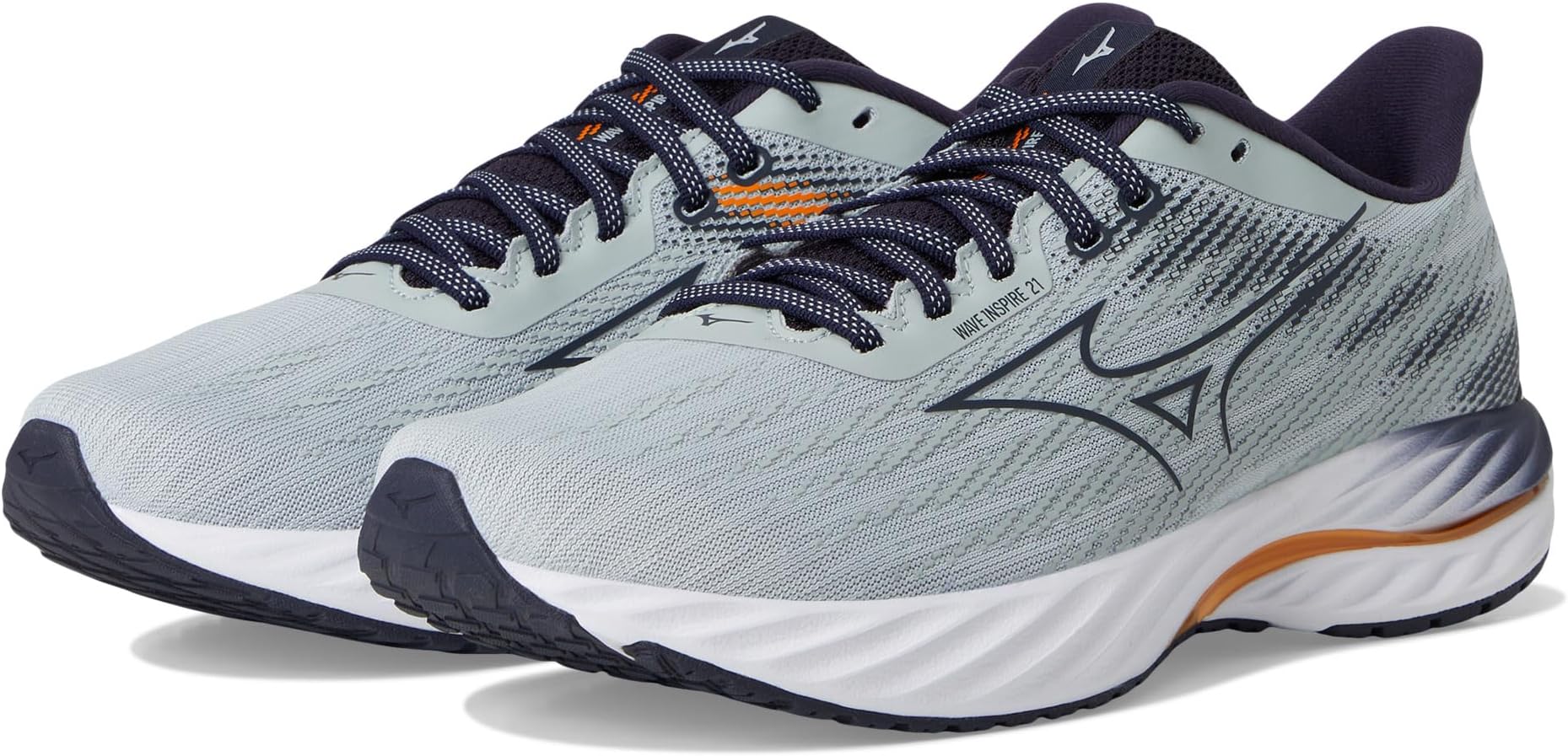 Кроссовки Mizuno Wave Inspire 21, цвет Pearl Bl/Baritone Bl 
Кроссовки Mizuno Wave Inspire 21, цвет Pearl Bl/Baritone Bl