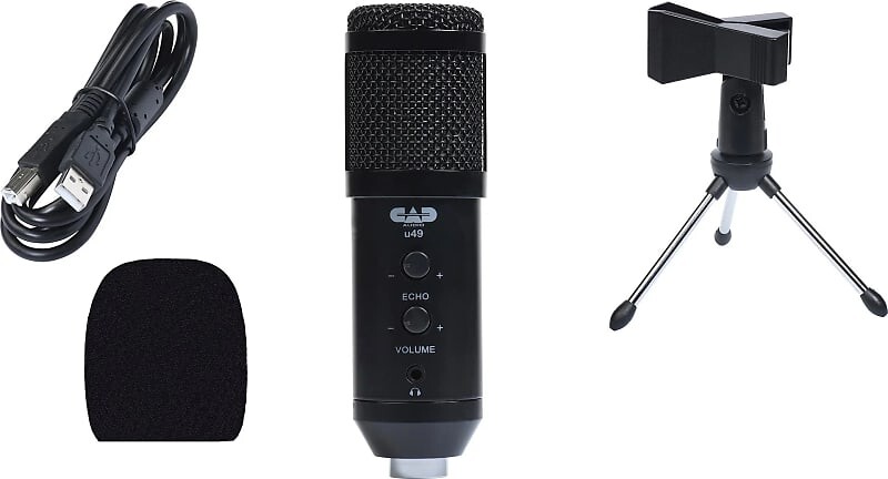 Микрофон CAD U49 Cardioid USB Condenser Microphone
Микрофон CAD U49 Cardioid USB Condenser Microphone