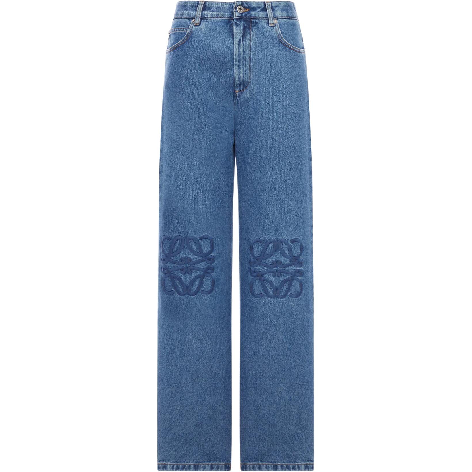Джинсы Anagram с вышивкой LOEWE, синий
Джинсы Anagram с вышивкой LOEWE, синий