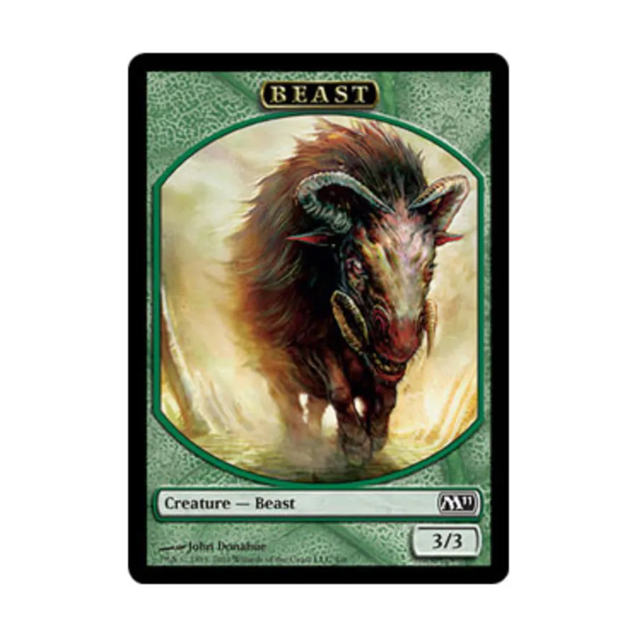 CCG Зверь – Жетон (С), MTG - Magic 2011
CCG Зверь – Жетон (С), MTG - Magic 2011