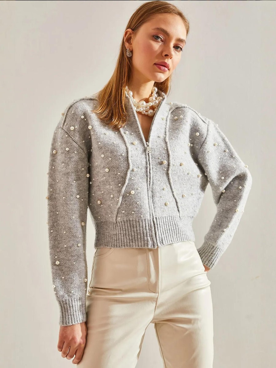 Вязаный кардиган Bianco Lucci, Mottled Grey
Вязаный кардиган Bianco Lucci, Mottled Grey