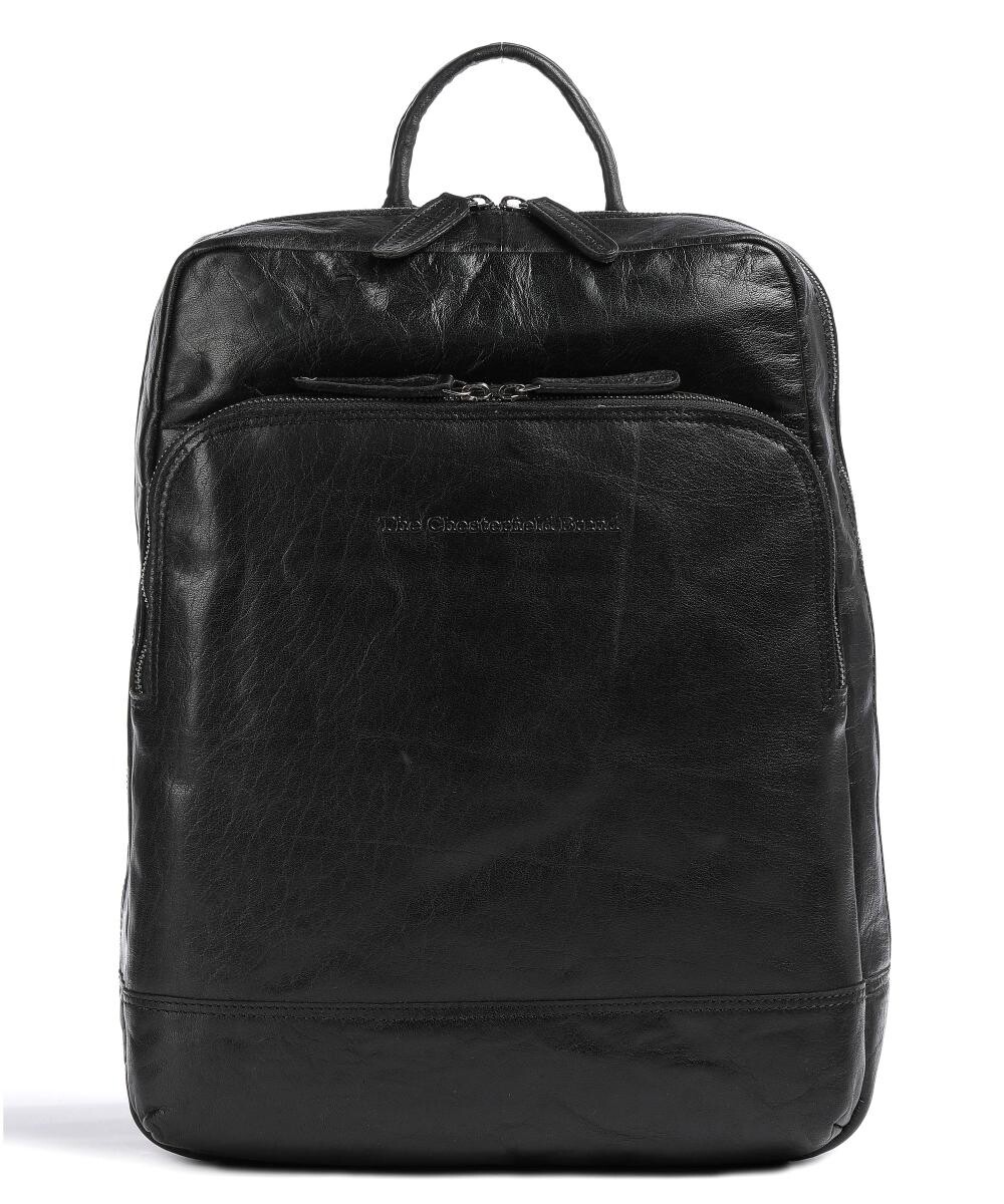 Рюкзак Maci 15 дюймов из мелкозернистой кожи The Chesterfield Brand, черный 
Рюкзак Maci 15 дюймов из мелкозернистой кожи The Chesterfield Brand, черный