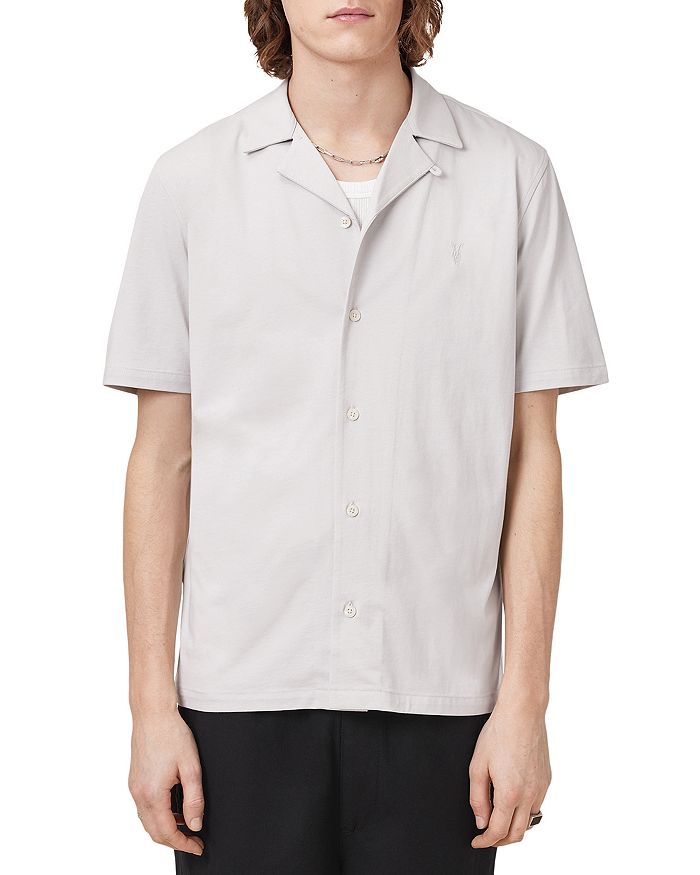 Рубашка с коротким рукавом Hudson на пуговицах ALLSAINTS, серый
Рубашка с коротким рукавом Hudson на пуговицах ALLSAINTS, серый