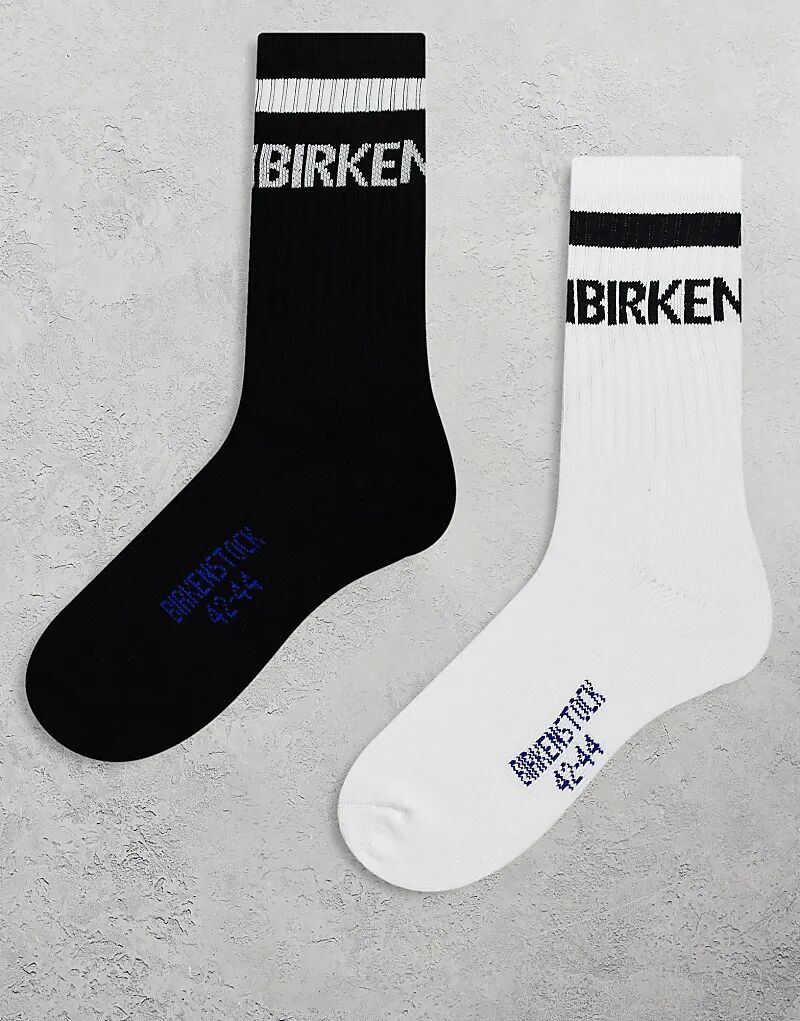2 Пары хлопковых носков в полоску Birkenstock черного и белого цветов
2 Пары хлопковых носков в полоску Birkenstock черного и белого цветов