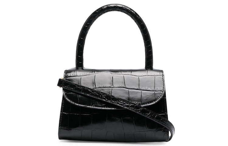 Тисненая мини-сумка через плечо By Far
Тисненая мини-сумка через плечо By Far