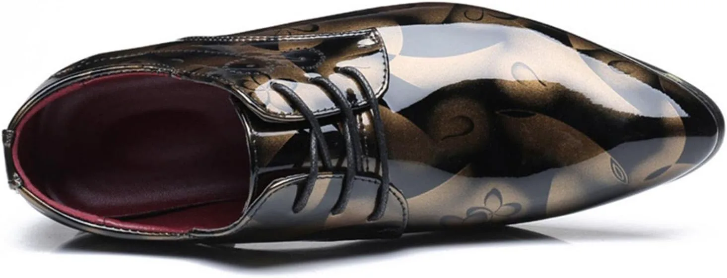 Мужские классические кожаные туфли Oxfords Hbeylia, закрытые с острым носком, шнуровка, формальные деловые туфли, модные Oxfords для смокинга с крыльями, современные туфли для мужчин, для работы в офисе и свадьбы, золотой
Мужские классические кожаные туфли Oxfords Hbeylia, закрытые с острым носком, шнуровка, формальные деловые туфли, модные Oxfords для смокинга с крыльями, современные туфли для мужчин, для работы в офисе и свадьбы, золотой