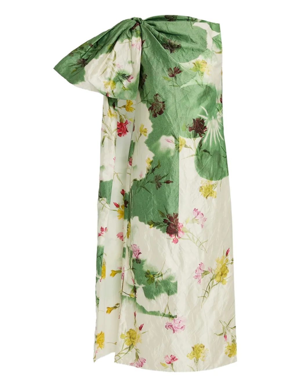 Платье с драпировкой и бантом ERDEM, зеленый
Платье с драпировкой и бантом ERDEM, зеленый