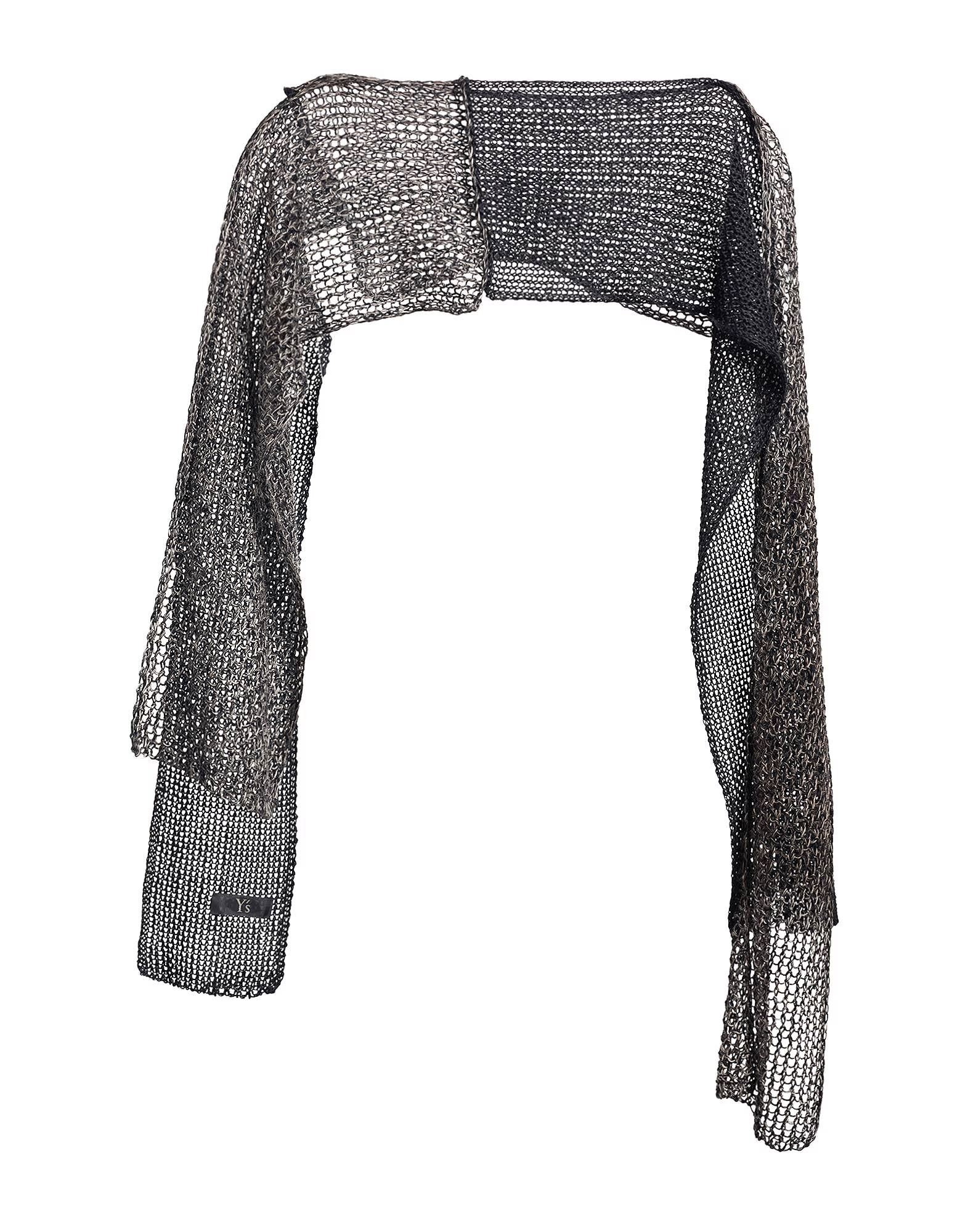 Шарф Yohji Yamamoto, черный
Шарф Yohji Yamamoto, черный