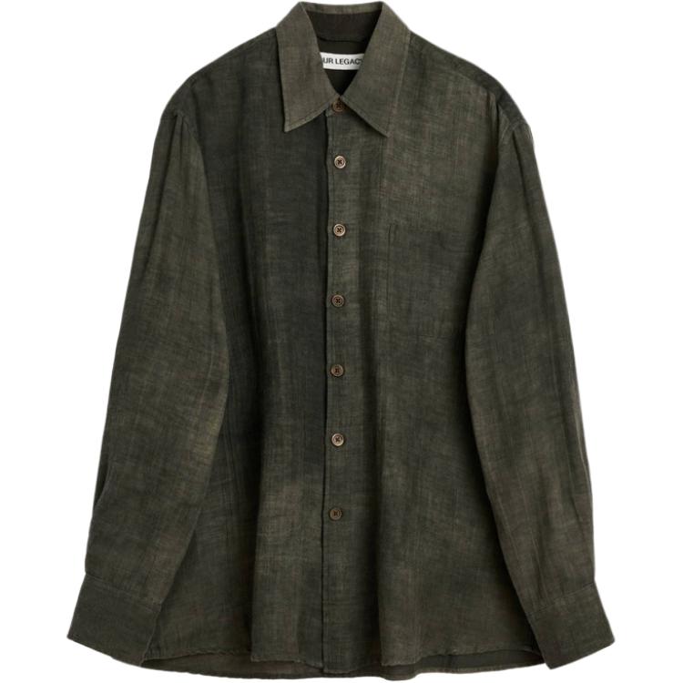 Рубашка с карманом и пуговицами сверху OUR LEGACY, Dark Cloud
Рубашка с карманом и пуговицами сверху OUR LEGACY, Dark Cloud