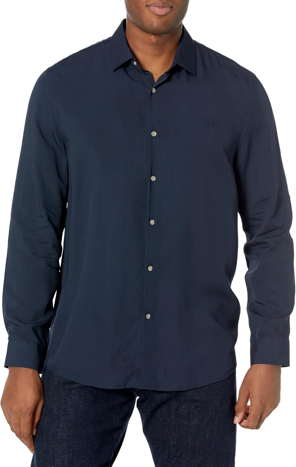 GUESS Мужская длинная рубашка Sunset Fluid, Smart Blue
GUESS Мужская длинная рубашка Sunset Fluid, Smart Blue