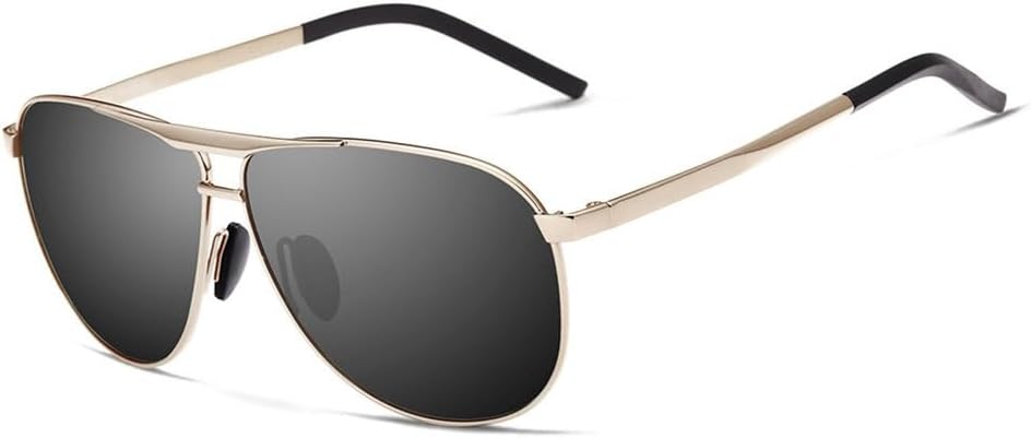 Стильные мужские поляризованные солнцезащитные очки TAC с ветрозащитой и защитой от УФ-излучения, идеально подходящие для путешествий на открытом воздухе, вождения и рыбалки PRSTNN, Gold Gray
Стильные мужские поляризованные солнцезащитные очки TAC с ветрозащитой и защитой от УФ-излучения, идеально подходящие для путешествий на открытом воздухе, вождения и рыбалки PRSTNN, Gold Gray