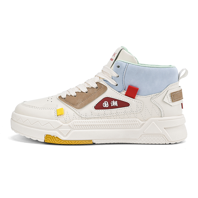 Мужские кроссовки для скейтбординга с нескользящей подошвой, водонепроницаемые, амортизирующие, износостойкие, балансирующие, с высоким верхом Boogie Bear, Beige Moon
Мужские кроссовки для скейтбординга с нескользящей подошвой, водонепроницаемые, амортизирующие, износостойкие, балансирующие, с высоким верхом Boogie Bear, Beige Moon