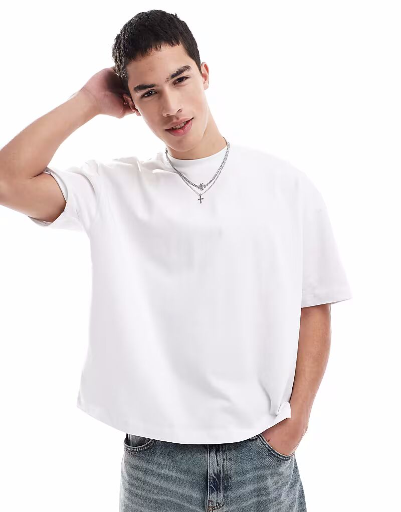 Футболка свободного кроя ASOS DESIGN премиум-класса, свободного кроя, белого цвета, из плотной ткани плотностью 300 г/м²
Футболка свободного кроя ASOS DESIGN премиум-класса, свободного кроя, белого цвета, из плотной ткани плотностью 300 г/м²