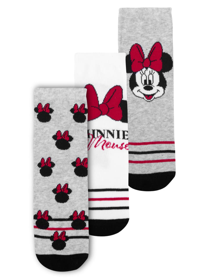 Носки United Labels 3er Pack Disney Minnie Mouse Socken Sneaker Strümpfe, серый
Носки United Labels 3er Pack Disney Minnie Mouse Socken Sneaker Strümpfe, серый