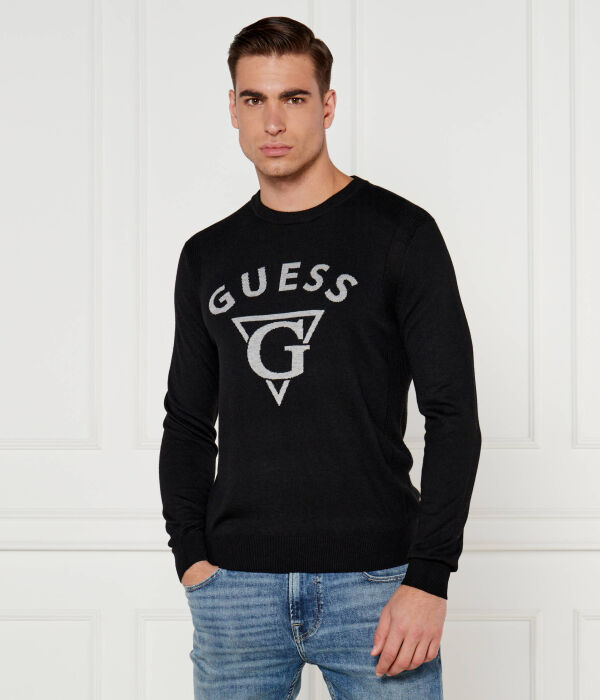 Свитер Guess Jeans Edgar Regular Fit, черный
Свитер Guess Jeans Edgar Regular Fit, черный