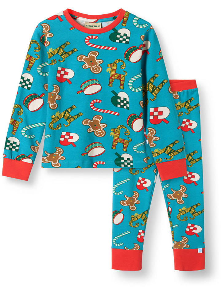 Småfolk Пижама "Юбилейная" синего цвета
Småfolk Пижама "Юбилейная" синего цвета