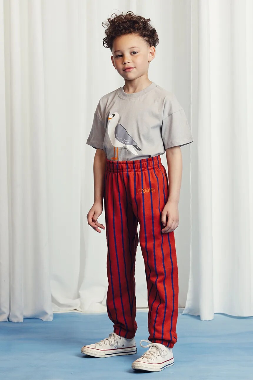 Детские спортивные штаны из хлопка Mini Rodini, красный
Детские спортивные штаны из хлопка Mini Rodini, красный