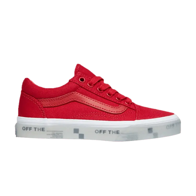 Кроссовки Vans Old Skool, OTW Foxing - Translucent Racing Red
Кроссовки Vans Old Skool, OTW Foxing - Translucent Racing Red