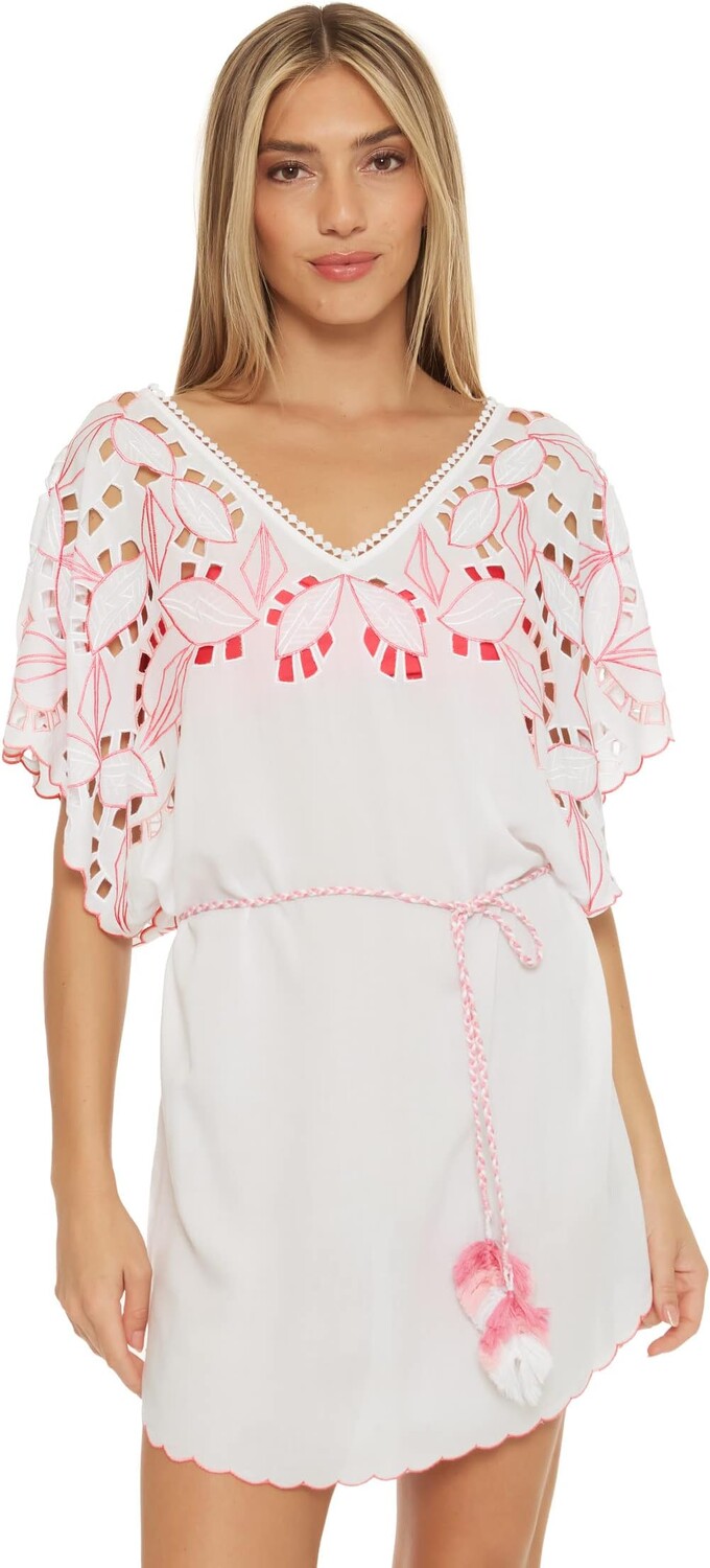 Пляжное платье Trina Turk Lahaina Embroidered Tunic Dress, белый
Пляжное платье Trina Turk Lahaina Embroidered Tunic Dress, белый
