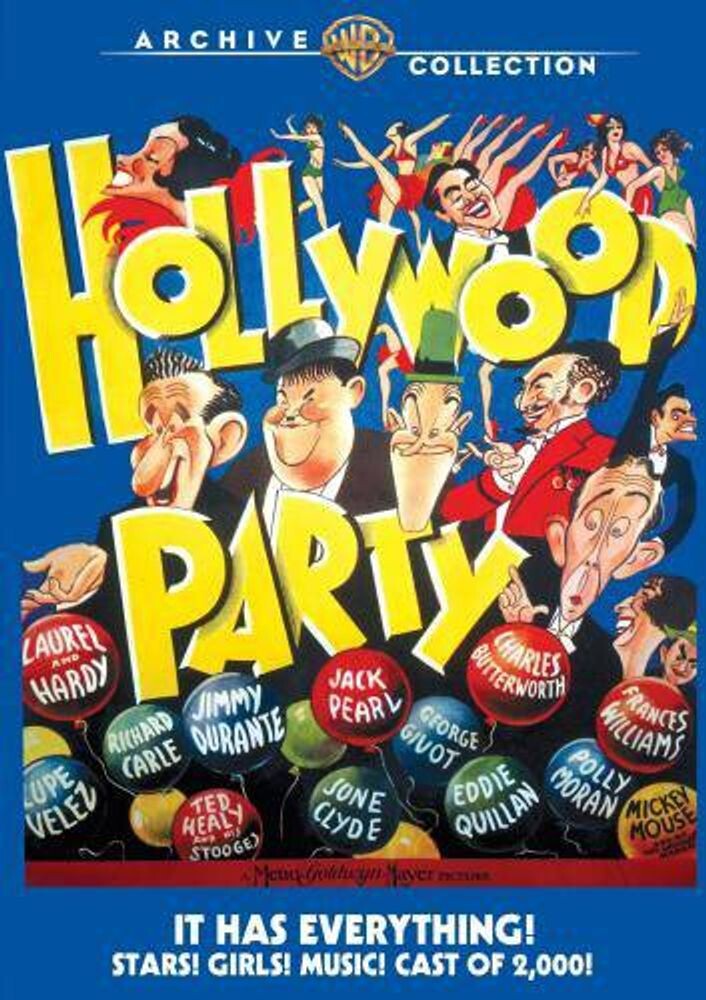 Диск DVD Hollywood Party (1934)
Диск DVD Hollywood Party (1934)