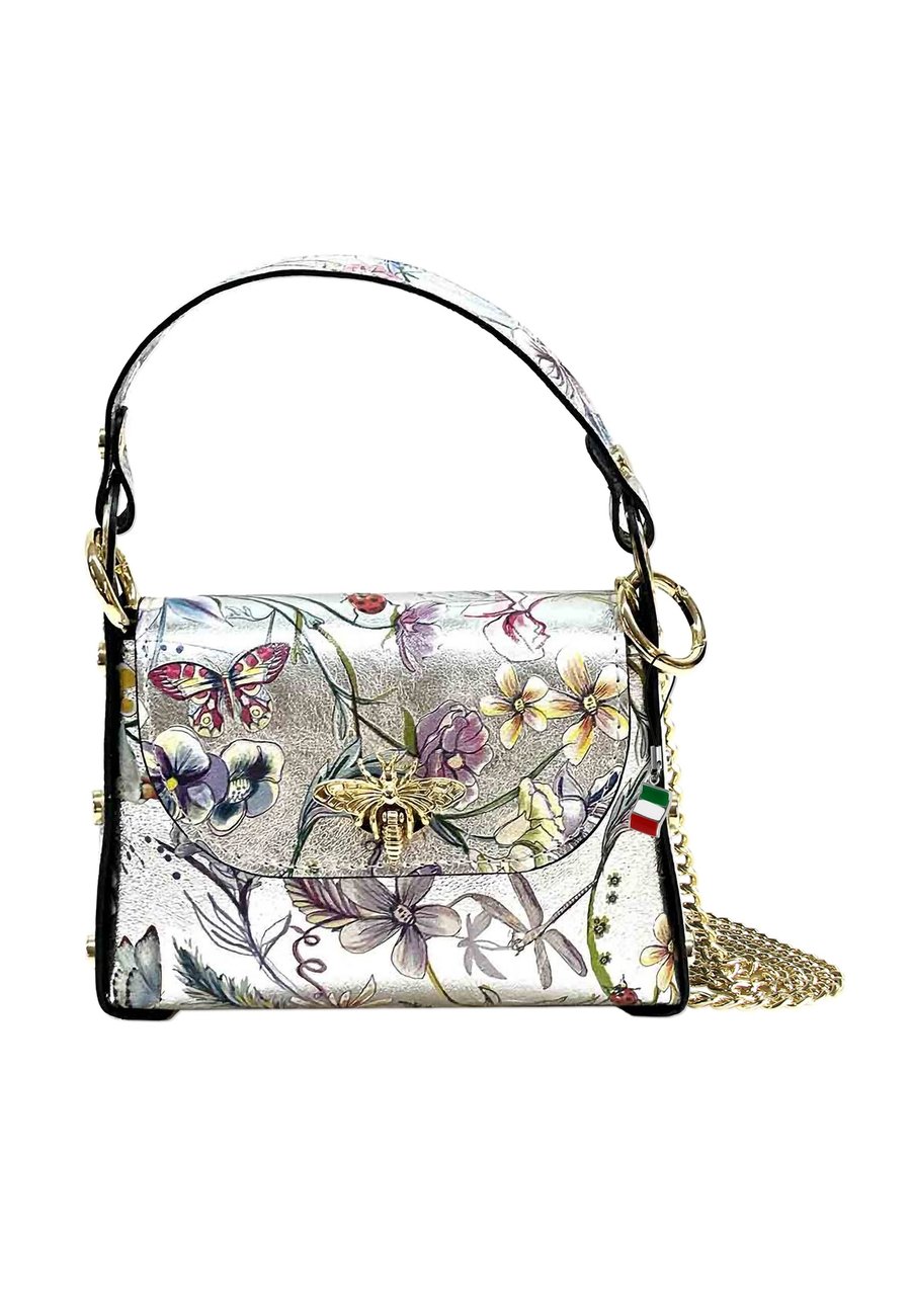 Сумка DrachenLeder FARBIG UMHÄNGE, Silber Farbig/Silver-Coloured
Сумка DrachenLeder FARBIG UMHÄNGE, Silber Farbig/Silver-Coloured