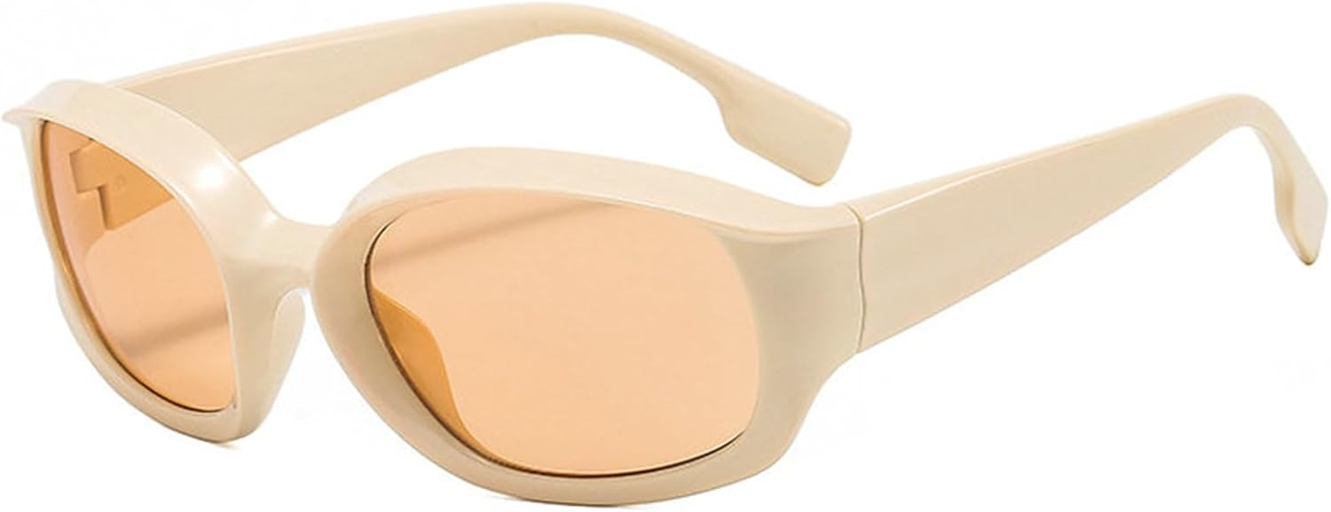 Солнцезащитные очки большого размера для женщин и мужчин, роскошные очки-маска в крупной оправе, защитные очки с плоским верхом и прозрачными линзами, защита от УФ-излучения UV400 helena, Beige
Солнцезащитные очки большого размера для женщин и мужчин, роскошные очки-маска в крупной оправе, защитные очки с плоским верхом и прозрачными линзами, защита от УФ-излучения UV400 helena, Beige