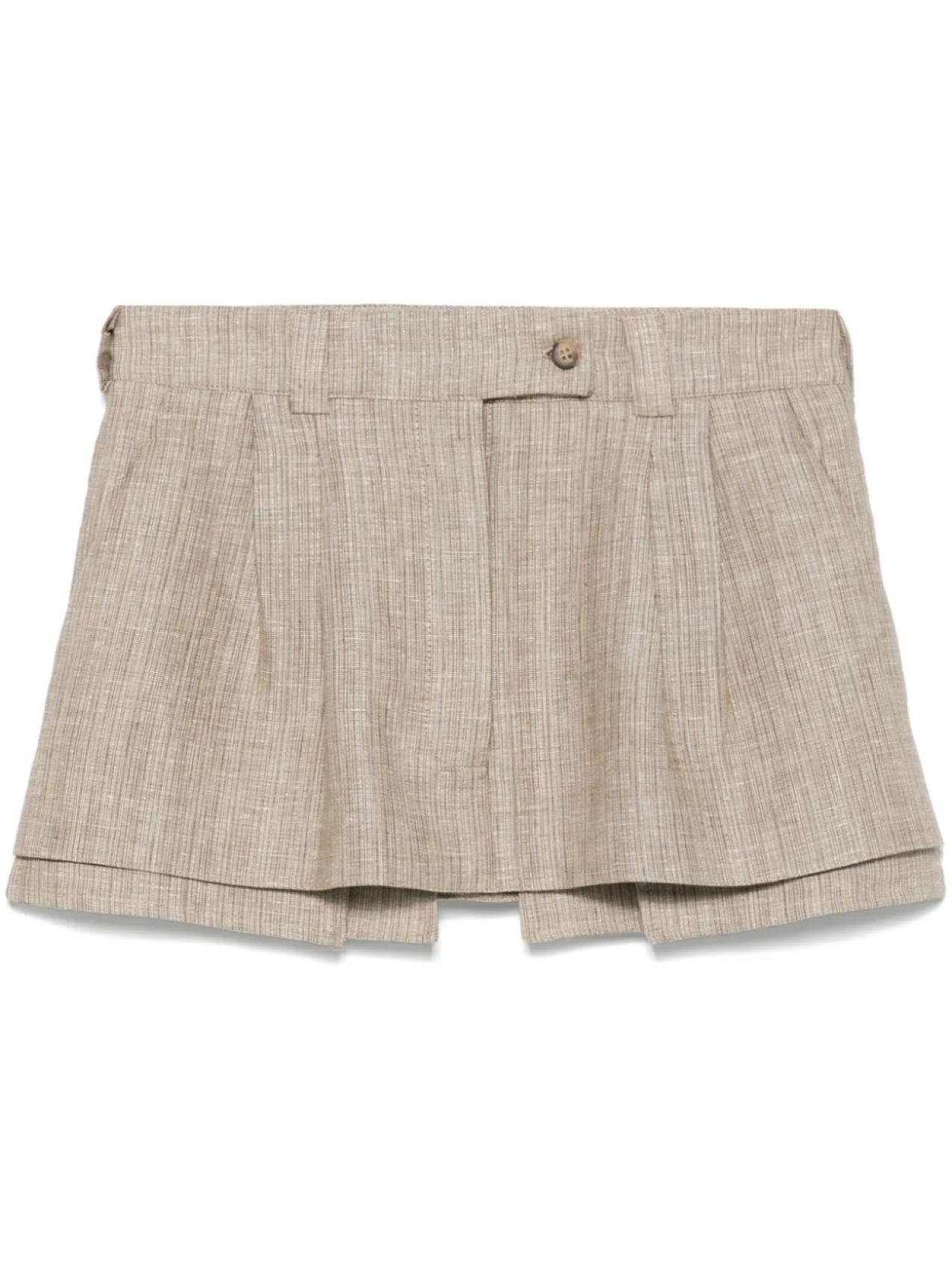 Юбка мини с люрексом PNK, коричневый
Юбка мини с люрексом PNK, коричневый