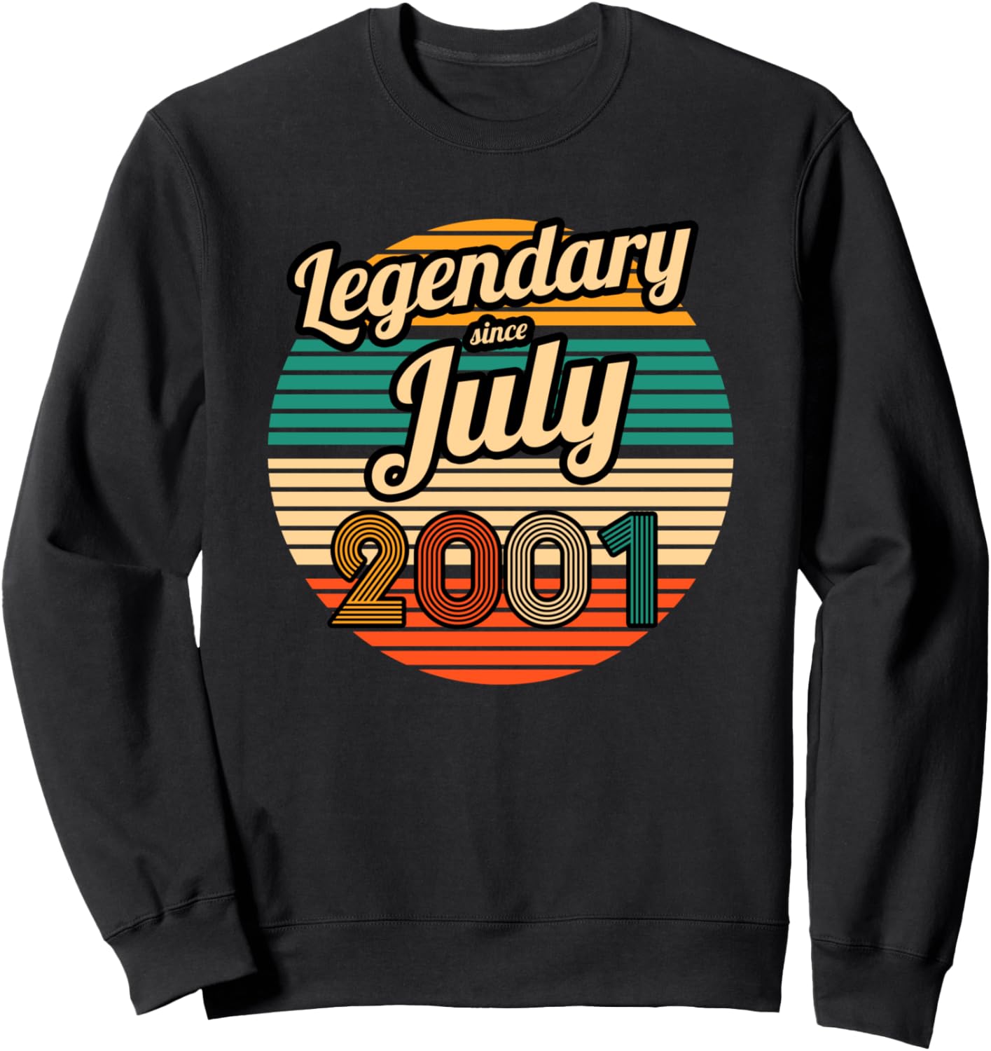 Легендарная мужская толстовка с июля 2001 года. 22-й день рождения 22 Years Birthday Vintage Gifts, черный
Легендарная мужская толстовка с июля 2001 года. 22-й день рождения 22 Years Birthday Vintage Gifts, черный