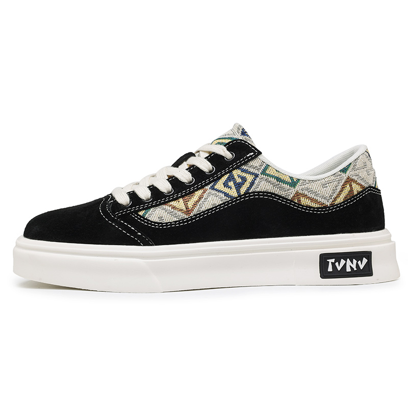 BOLE Мужские повседневные низкие кеды с амортизацией, противоскользящей и износостойкой подошвой - черный бежевый, цвет Black Beige
BOLE Мужские повседневные низкие кеды с амортизацией, противоскользящей и износостойкой подошвой - черный бежевый, цвет Black Beige