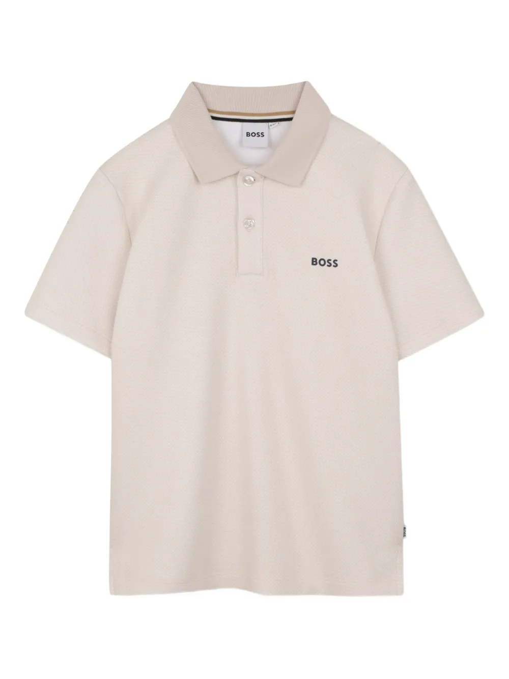 Рубашка поло с короткими рукавами и узором Boss Kidswear, бежевый
Рубашка поло с короткими рукавами и узором Boss Kidswear, бежевый