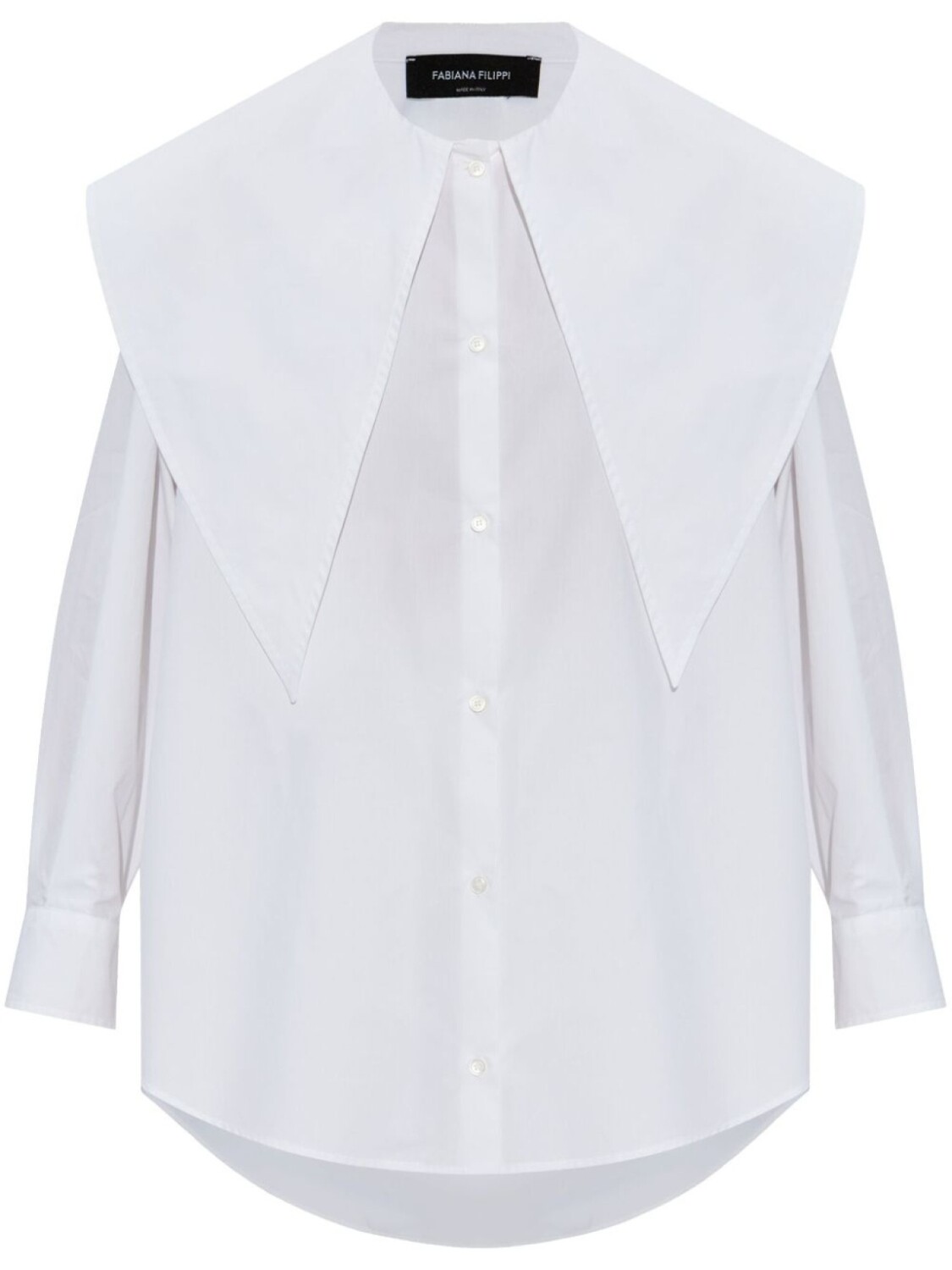 Рубашка Fabiana Filippi с большим воротником, белый
Рубашка Fabiana Filippi с большим воротником, белый