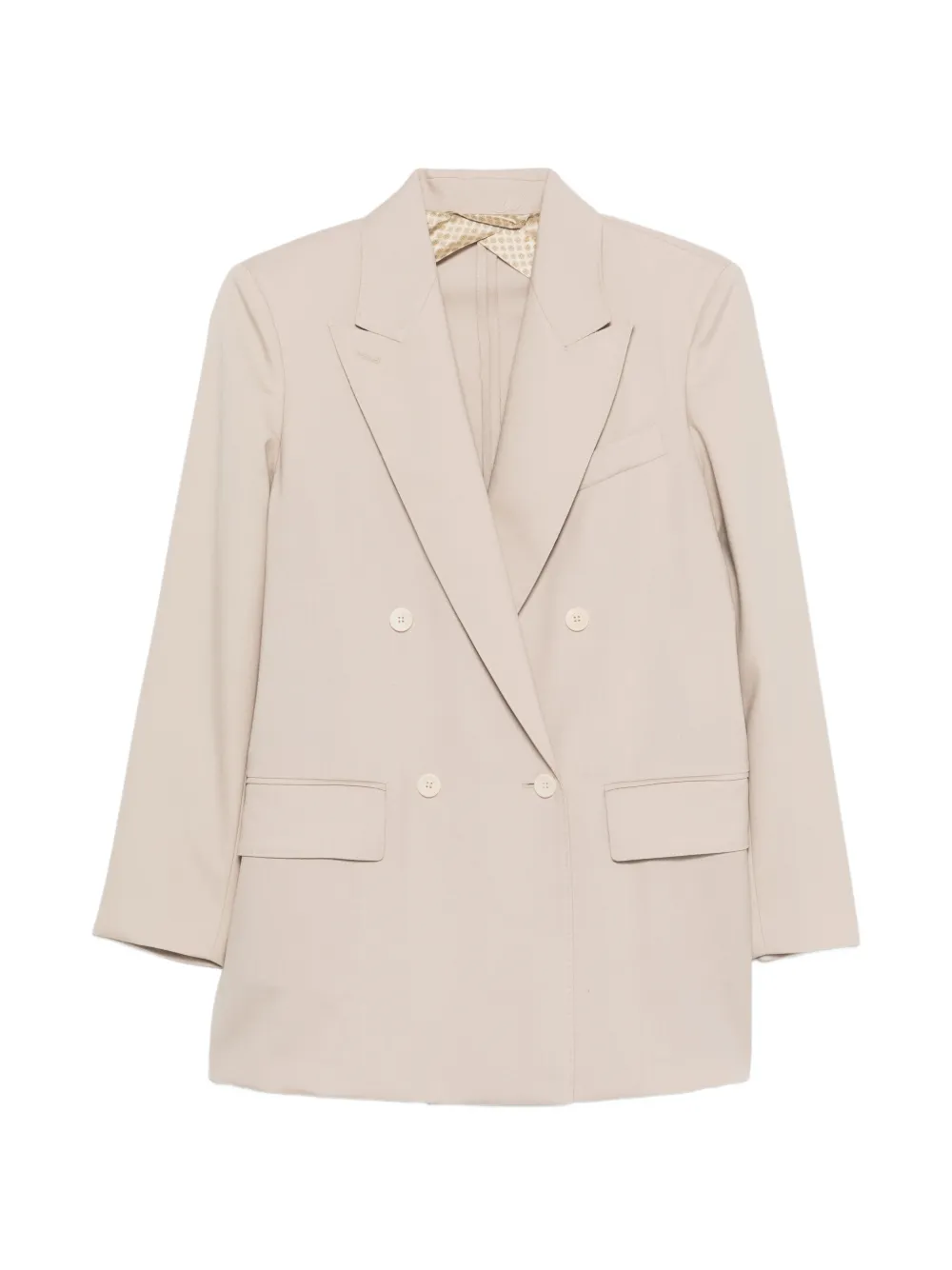 Двубортный пиджак Max Mara, бежевый
Двубортный пиджак Max Mara, бежевый