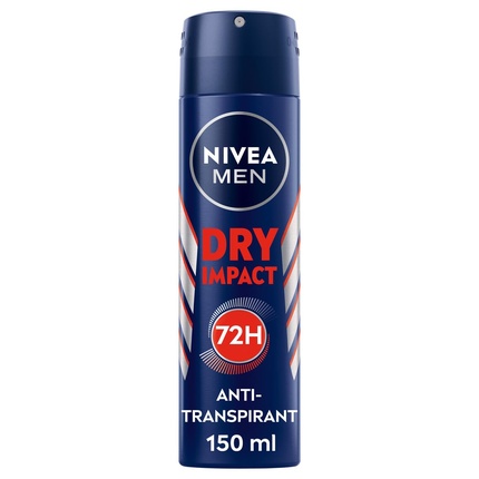 NIVEA MEN Dry Impact Deo Spray Antiperspirant 72h Protection Fresh Masculine Scent Deodorant Без спирта 150 мл
NIVEA MEN Dry Impact Deo Spray Antiperspirant 72h Protection Fresh Masculine Scent Deodorant Без спирта 150 мл