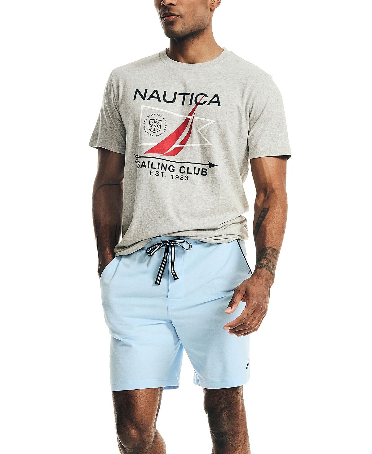 Вязаные пижамные шорты Nautica
Вязаные пижамные шорты Nautica