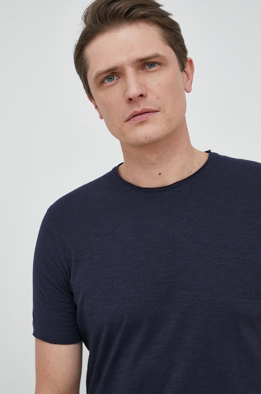 Хлопковая футболка Sisley, темно-синий
Хлопковая футболка Sisley, темно-синий
