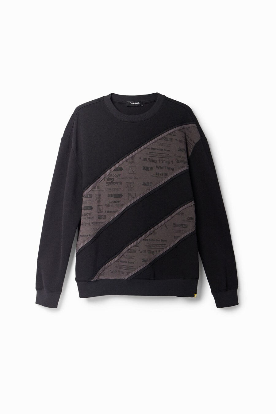 Свитер Desigual Sweatshirt, черный
Свитер Desigual Sweatshirt, черный