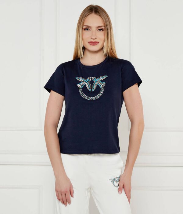 Футболка Квентин Regular fit Pinko, синий
Футболка Квентин Regular fit Pinko, синий