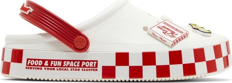 Кроссовки Toy Story x Off-Court Clog 'Pizza Planet', белый
Кроссовки Toy Story x Off-Court Clog 'Pizza Planet', белый
