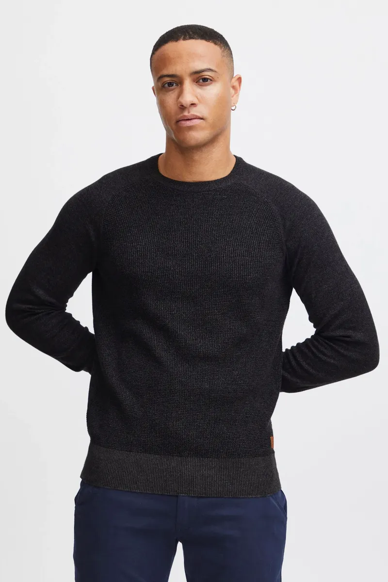 Свитер с круглым вырезом "BLEND BHGandolf", цвет Charcoal 
Свитер с круглым вырезом "BLEND BHGandolf", цвет Charcoal