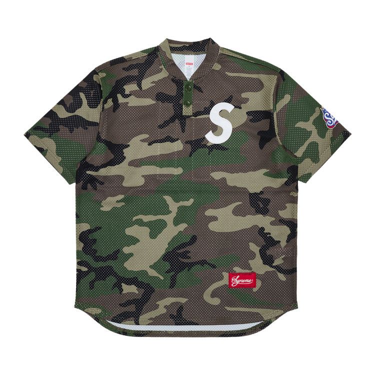 Топ Supreme S Logo Baseball Henley, Woodland Camo
Топ Supreme S Logo Baseball Henley, Woodland Camo