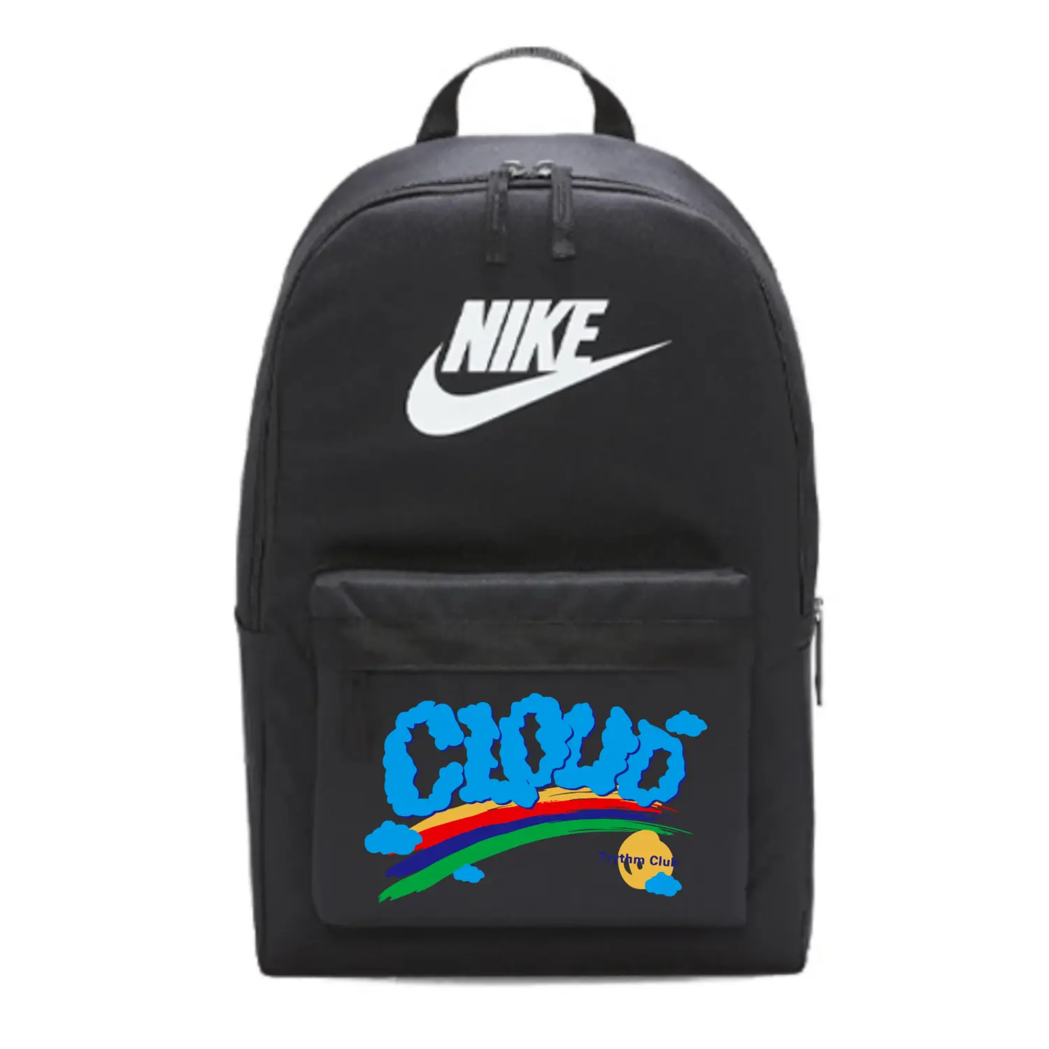 Nike Тканевый рюкзак унисекс черный, Rainbow
Nike Тканевый рюкзак унисекс черный, Rainbow