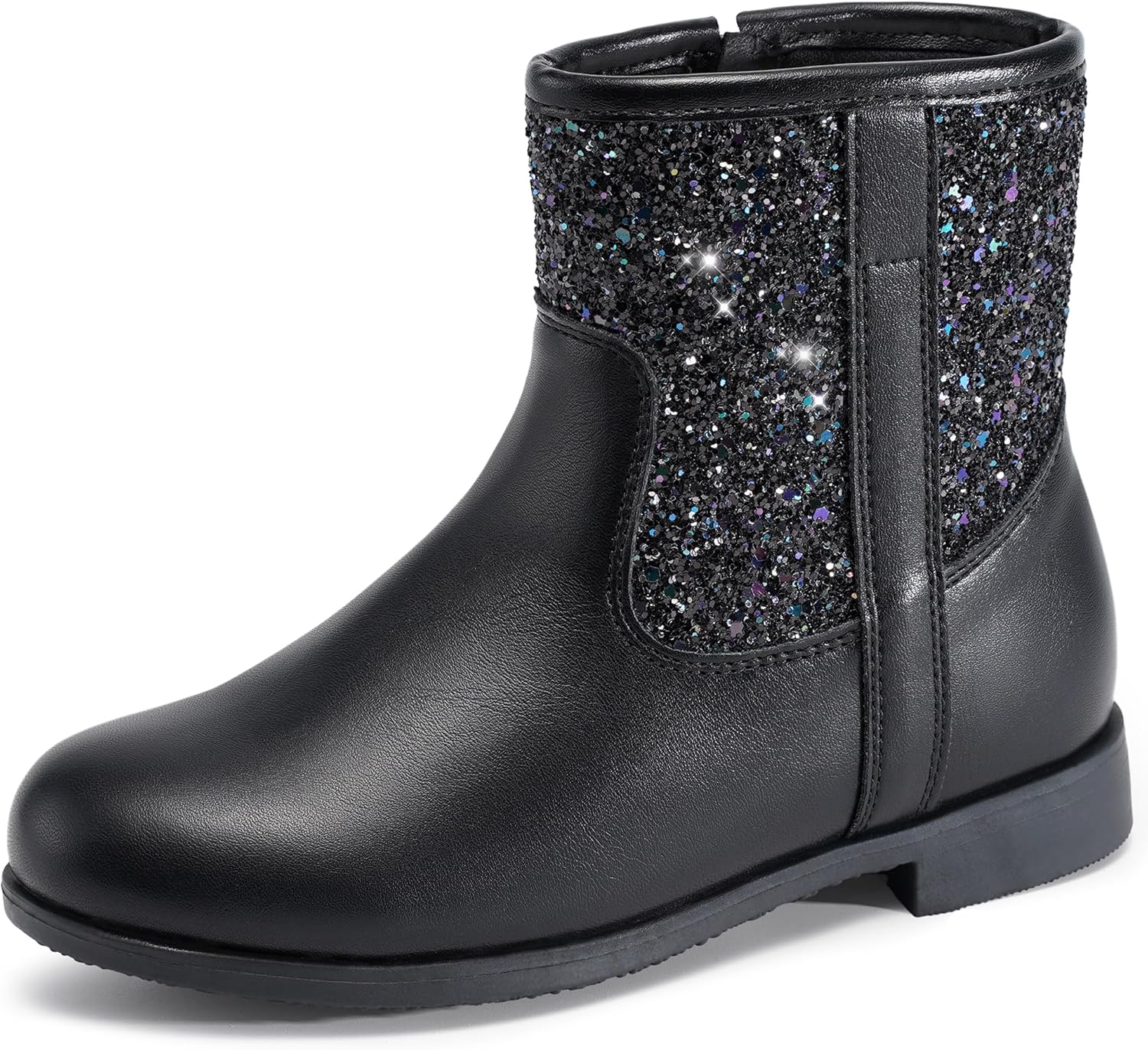 Детские ботинки Harvest Land для девочек, утепленные ботильоны с боковой молнией, низкий каблук, короткие зимние ботинки, противоскользящие, для малышей и старших детей, Black-G
Детские ботинки Harvest Land для девочек, утепленные ботильоны с боковой молнией, низкий каблук, короткие зимние ботинки, противоскользящие, для малышей и старших детей, Black-G