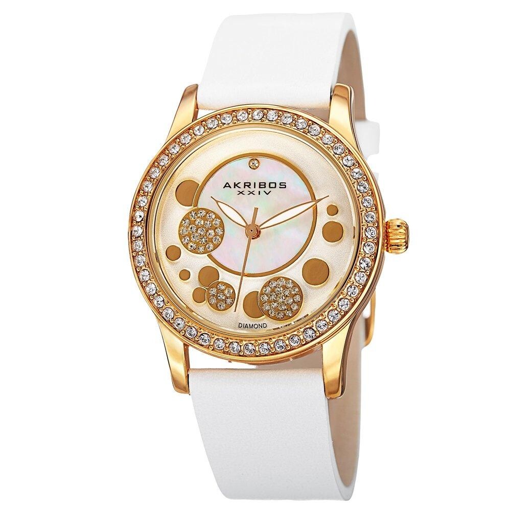 AK843 Повседневные часы в круглом корпусе Akribos, золото 
AK843 Повседневные часы в круглом корпусе Akribos, золото