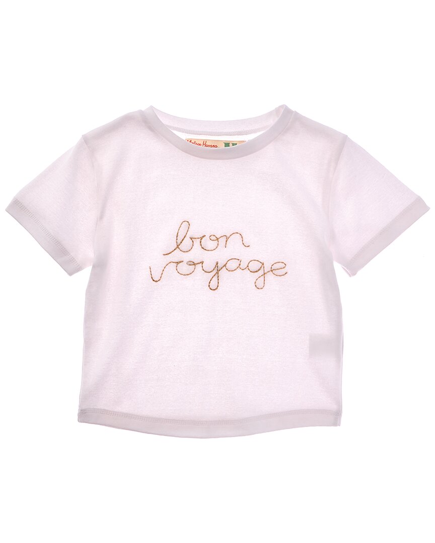 Винтажная футболка Havana Bon Voyage с вышивкой Vintage Havana, белый 
Винтажная футболка Havana Bon Voyage с вышивкой Vintage Havana, белый